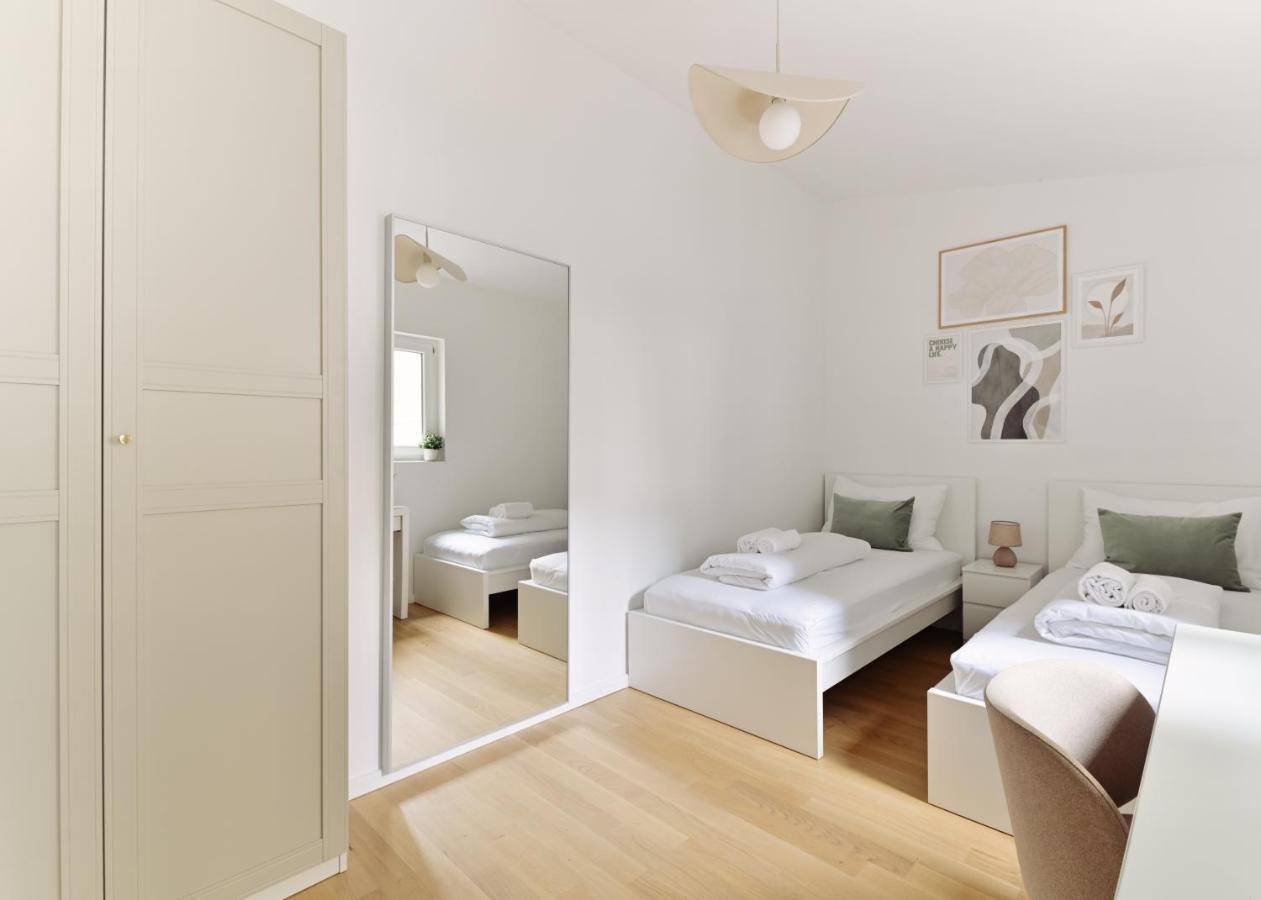 Stylish & Modern Apartment - Private Garden & Free Parking เวียนนา ภายนอก รูปภาพ